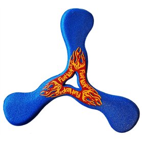 MULTINVENT Flatloop Boomerang Ultra Léger | Jeu d'intérieur pour Enfants | 2 à 3 mètres | Dès 4 Ans - Sécurisé et Facile | Amusa