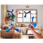 MULTINVENT Flatloop Boomerang Ultra Léger | Jeu d'intérieur pour Enfants | 2 à 3 mètres | Dès 4 Ans - Sécurisé et Facile | Amusa