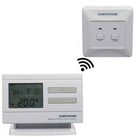 COMPUTHERM Q7RF Thermostat d’ambiance programmable connecté mobile pour radiateur