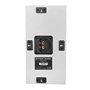 Dynavoice - Couple de Enceintes de étagère, Mur, Plafond. idéal pour Dolby Atmos. réf. Magic FX-4. Blanc.