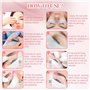Kit Rehaussement de Cil,kit d'extension de Cils Perm Lash Lift,Semi-Permanent Curling Perming Wave Convient pour le salon