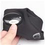 Felenny Gants de Lampe de Poche 2 LED Sangle de Lampe de Poche Gant Respirant avec Bouton Étanche pour Réparation Automatique de