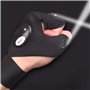 Felenny Gants de Lampe de Poche 2 LED Sangle de Lampe de Poche Gant Respirant avec Bouton Étanche pour Réparation Automatique de