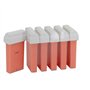 EpilWax - Roll On Cire Epilation à la Rose - Compatibles Veet EasyWax - Facile à étaler et à Retirer - Lot de 6 Recharges/Cartou