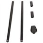 Ptdfjspt Kit de Batterie de Réalité Virtuelle 2 Modes Ensemble de de Batterie à Air Simulation Prise en Charge MIDI Adaptateur d