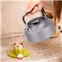 MAGT Portable 1.1L théière en aluminium grande cafetière en aluminium bouilloire en plein air théière en aluminium dura
