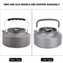Théière, MAGT Portable 1.1L théière en aluminium grande cafetière en aluminium bouilloire en plein air théière en aluminium dura