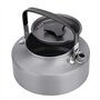 Théière, MAGT Portable 1.1L théière en aluminium grande cafetière en aluminium bouilloire en plein air théière en aluminium dura