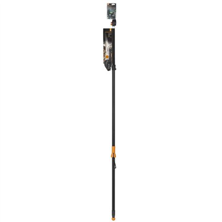 Fiskars 115562 Coupe-branches télescopique multifonctions avec adaptateur pour scie
