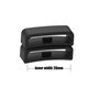 Chofit Fit Compatible avec Garmin Vivoactive HR Sangle de fixation Hoop Loop Caoutchouc Boucle Holder Compatible avec Garmin Viv