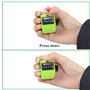 8 pièces Nombre Compteur À Main Compteur Compteur À 4 Chiffres Mécanique Clicker Compteur Assorti Couleur Compteur Tour Lap/Spor