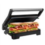 Gotoll Grill Électrique de Table Presse à Panini Appareil Croque Monsieur Toaster Sandwich Plancha Viande Anti-adhésives
