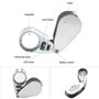 Powcan 40X Loupe Bijoutier Loupe de Poche Pliable Loupe Éclairante avec Lumière LED et UV Lampe, convient pour lecture étude jou