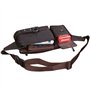 Sac Banane en Cuir pour Hommes Ceinture Ceinture Taille Sac à Main Voyage randonnée Marche Pochette de téléphone Portable Fronde
