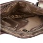 Sac Banane en Cuir pour Hommes Ceinture Ceinture Taille Sac à Main Voyage randonnée Marche Pochette de téléphone Portable Fronde