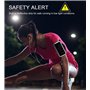 Brassard de Sport Compatible avec Galaxy A20e/ A40, Bande Ajustable et d'une Fente pour Carte, pour la Course, la Marche et la R
