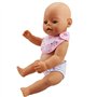 ZWOOS Bavoirs pour Poupée et Couches pour Baby Poupée, Accessoires pour Poupées 30-40 cm, 4 Pièces