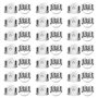 TOAOB 20pcs Fermoirs de Boucles D'oreilles en Argent 925 5 x 5.5mm en Forme de Papillon Support Sécurisé pour Fabrication de Bij
