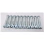 Lot de 12 vis de cisaillement pour tondeuses à gazon M 8 x 50 mm Catégorie 8.8