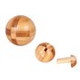 Chonor 9 Pièces 3D Puzzle Casse Tete en Bois - Classique Brain Teaser IQ Puzzle Éducatif Jouet Jeu Jigsaw pour Enfants et Adulte