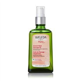 WELEDA - Huile de Massage Vergetures - Prévient et réduit l'apparition des vergetures - Pour femmes enceintes et allaitantes - N