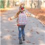 Sac Ecole Fille Sac a Dos Scolaire Fille Cartables Enfant Primaire pour l'école Loisir Voyage 3 en 1 Sac Sirène+Sac à Lunch+ Tro