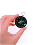 JZK 5 PCS 44mm Boussole de Poche en Métal avec Boucle sur Dessus pour Porte-clés Pandant, Fête Anniversaire Faveurs Cadeaux pour
