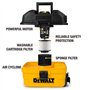 DEWALT Toolbox Wet/Dry Vac DXV15T, Boîte à Outils 15L Aspirateur Sec/Humide, Jaune/Noir