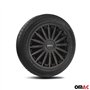 Sparco Enjoliveurs Treviso - 16-pouces - Noir - Set de 4 pièces