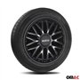 Sparco Enjoliveurs Roma - 14-Pouces - Gris/Noir - Set de 4 pièces