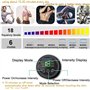 Electrostimulateur Musculaire, Ceinture Abdominale EMS Appareil Pas Besoin de Feuilles de Gel USB Charge Femme Homme Entraînemen