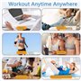 sielife Electrostimulateur Musculaire, Ceinture Abdominale Electrostimulation 8 Pads EMS Stimulateur Appareil Electrostimulation
