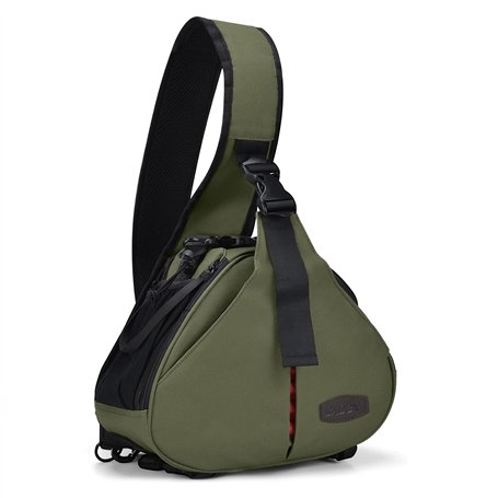 CADeN Sac bandoulière pour appareil photo DSLR/SLR Nikon Canon Sony Mirrorless Reflex