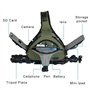 CADeN Sac bandoulière pour appareil photo DSLR/SLR Nikon Canon Sony Mirrorless Reflex