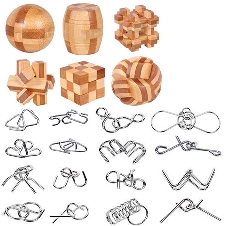 YGZN Casse-tête métallique Wire Set de 22