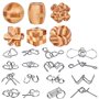 YGZN Casse-tête métallique Wire Set de 22
