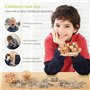 YGZN Casse-tête métallique Wire Set de 22, IQ Test Casse-tête Métal IQ Jigsaw Puzzle Jouet Éducatif pour Adultes et Enfants (Woo