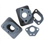 WT-DDJJK 2 pcs 40-5 43CC 52CC débroussailleuse Admission collecteur carburateur Base connecteur