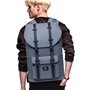 KAUKKO Sac à Dos pour Loisirs/Affaire/Scolaire pour 15 Pouces Ordinateur Portable 27 * 17 * 47 cm, 21.57 L (Gris JNL-D3-09)