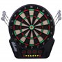 HOMCOM Cible Jeu de flechettes électronique Professionnel 27 Jeux 243 Variations - Fléchettes pour 1 à 16 Joueurs
