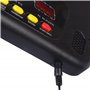 HOMCOM Cible Jeu de flechettes électronique Professionnel 27 Jeux 243 Variations - Fléchettes pour 1 à 16 Joueurs, 6 fléchettes 