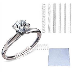 Eiito Ajusteurs pour bagues (Lot de 4 Tailles) Ring Sizer Adjuster