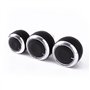 Jeu de boutons de commande pour climatisation/chauffage en aluminium pour VW Golf MK5/MK6/Sirocco MK3/Caddy Typ 2K/Jetta MK5/Pas