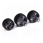 Jeu de boutons de commande pour climatisation/chauffage en aluminium pour VW Golf MK5/MK6/Sirocco MK3/Caddy Typ 2K/Jetta MK5/Pas