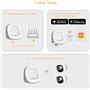 Imou Cell Pro Système de sécurité (1 Station de Base + 4 caméras + 4 Panneaux solaires)