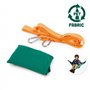Hape Balançoire de Poche pour Les Enfants de 5 Ans et Plus - Balançoire Hamac Suspendue Fabriquée en Plastique Recyclé - Support
