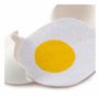 Hape Oeufs Réalistes Jouet Enfant - Boîte de 6 Oeufs avec Coquille - Jeu d'Imitation à Découper Cuisine en Bois - Enfants 3 Ans 