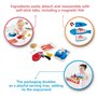 Hape Viandes & Poissons à Découper - Jeu d'Imitation Cuisine en Bois - Enfants de 3 ans et Plus - Accessoires Dinette Réalistes 