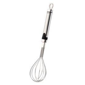 BERGNER Gizmo - Mini Fouet de 25 cm - Fabriqué en Acier Inoxydable - Convient pour Le Lave-Vaisselle - Résistant aux Chocs - Tai