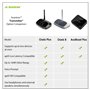 Avantree Oasis Plus Récepteur Émetteur Bluetooth 5.0 aptX HD pour TV, Transmetteur Adaptateur Audio À Faible Latence pour Écoute